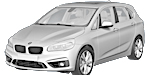 BMW F45 B0598 Fault Code